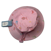 Load image into Gallery viewer, Girls Toshi, pink swim sun hat, UPF 50+, Sz: XS, circum: 43cm, NEW, size 000-00,  