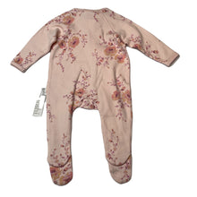 Load image into Gallery viewer, Girls Toshi, floral cotton zip coverall / romper, NEW, size 0000,  