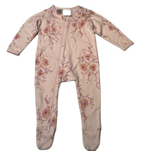 Load image into Gallery viewer, Girls Toshi, floral cotton zip coverall / romper, NEW, size 00,  