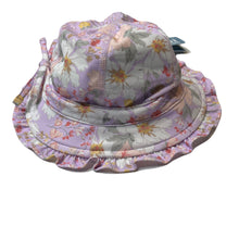 Load image into Gallery viewer, Girls Toshi, floral swim sun hat, UPF 50+, Sz: XS, circum: 43cm, NEW, size 000-00,  