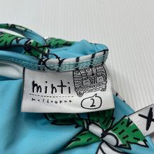 Load image into Gallery viewer, Girls Minti, swim one-piece, palm trees, NEW, size 2,  