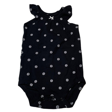 Girls floral, floral bodysuit / romper, EUC, size 12 months,  