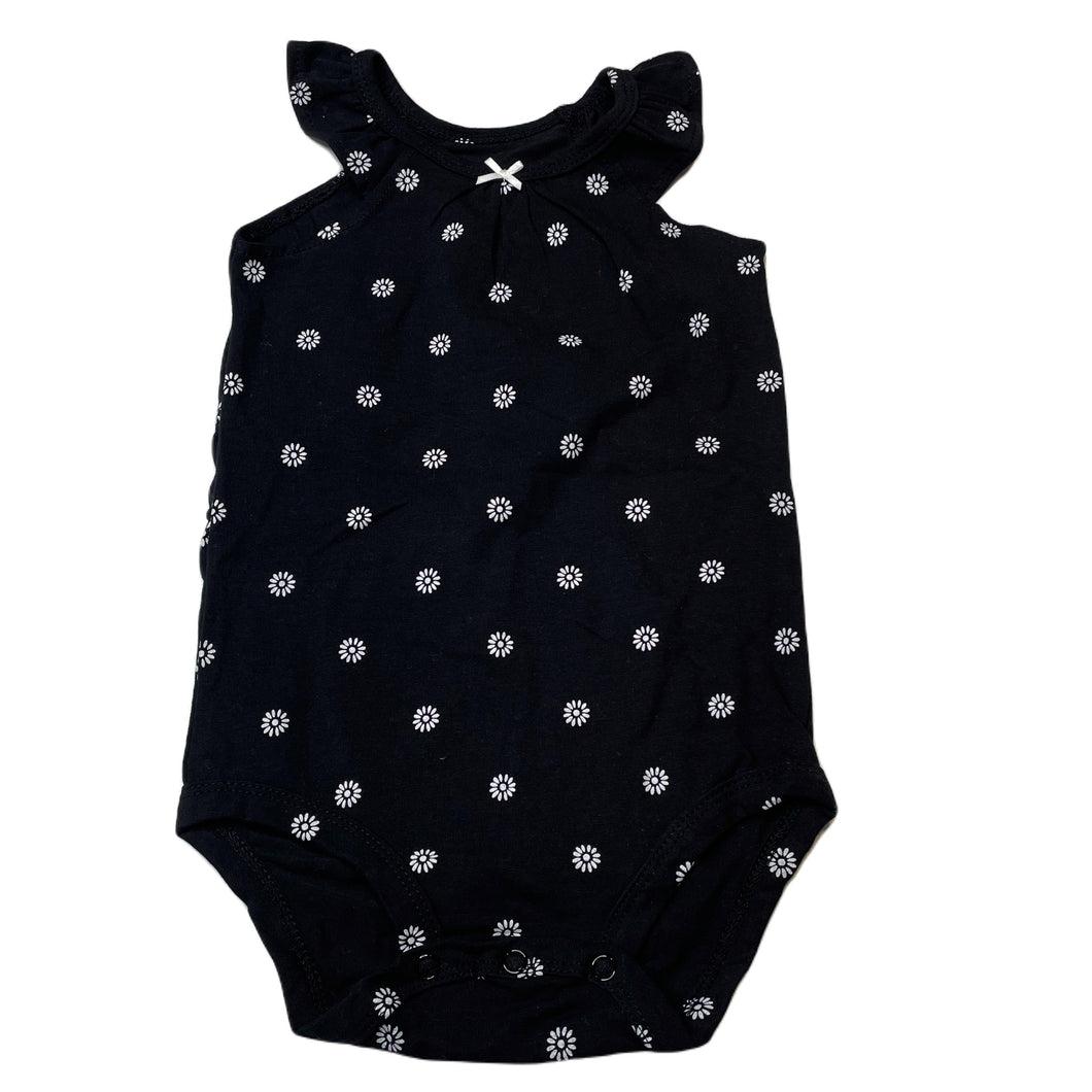 Girls floral, floral bodysuit / romper, EUC, size 12 months,  