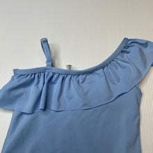 Load image into Gallery viewer, Girls Nico Marrla, blue swim one-piece, EUC, size 1-2,  