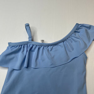 Girls Nico Marrla, blue swim one-piece, EUC, size 1-2,  