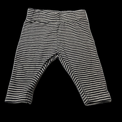 unisex Anko, striped stretchy leggings / bottoms, FUC, size 000,  