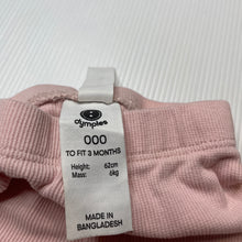 Load image into Gallery viewer, Girls Dymples, stretchy organic cotton blend shorts, EUC, size 000,  