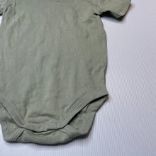 Load image into Gallery viewer, unisex Anko, green cotton bodysuit / romper, FUC, size 2,  