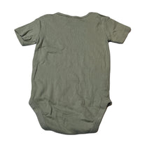 Load image into Gallery viewer, unisex Anko, green cotton bodysuit / romper, FUC, size 2,  
