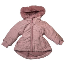 Load image into Gallery viewer, Girls Baby Berry, pink fleece lined jacket / coat, GUC, size 0,  