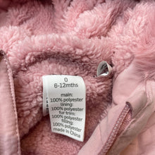 Load image into Gallery viewer, Girls Baby Berry, pink fleece lined jacket / coat, GUC, size 0,  