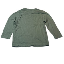 Load image into Gallery viewer, Girls Brilliant Basics, green cotton long sleeve tee / top, GUC, size 4,  
