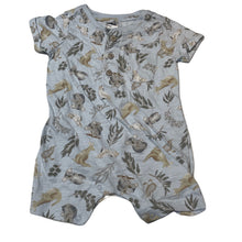 Load image into Gallery viewer, unisex Anko, cotton romper, Australian animals, EUC, size 00,  