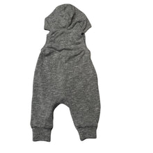 Load image into Gallery viewer, unisex Anko, lightweight knit hooded romper, pilling, FUC, size 0000,  