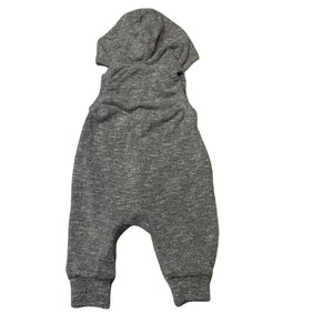 unisex Anko, lightweight knit hooded romper, pilling, FUC, size 0000,  