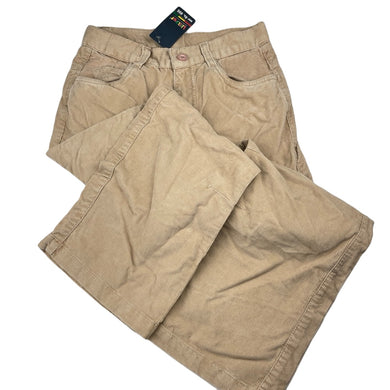 unisex Lilliput, corduroy cotton cargo pants, adjustable, inside leg: 58cm, NEW, size 8-9,  