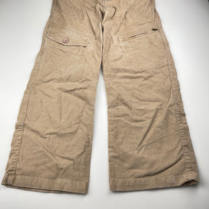 unisex Lilliput, corduroy cotton cargo pants, adjustable, inside leg: 58cm, NEW, size 8-9,  