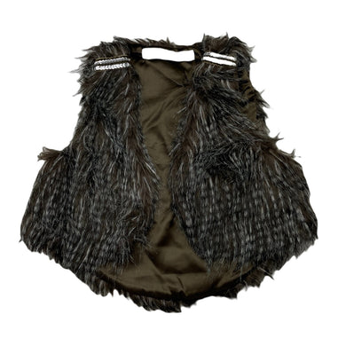 Girls Gifts From Heaven, lined faux fur vest, EUC, size 5-6,  