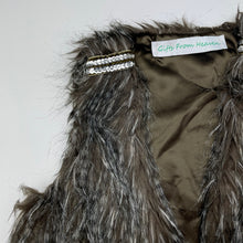 Load image into Gallery viewer, Girls Gifts From Heaven, lined faux fur vest, EUC, size 5-6,  
