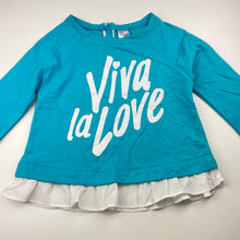 Load image into Gallery viewer, Girls Target, lightweight sweater / long sleeve top, FUC, size 7,  