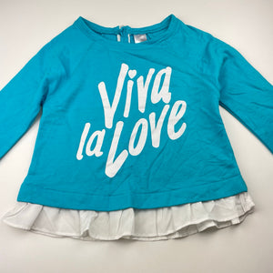 Girls Target, lightweight sweater / long sleeve top, FUC, size 7,  