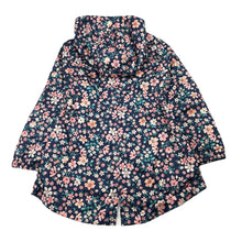 Load image into Gallery viewer, Girls H&amp;T, floral lightweight spray jacket, EUC, size 4,  
