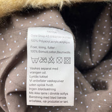 Load image into Gallery viewer, Girls CLAIRE, cotton lined zip up faux fur vest, GUC, size 4,  