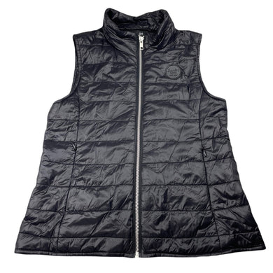 Girls Bardot Junior, black lightweight vest / sleeveless jacket, EUC, size 10,  