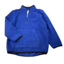 Load image into Gallery viewer, unisex NG, blue fleece sweater / jumper, EUC, size 6,  