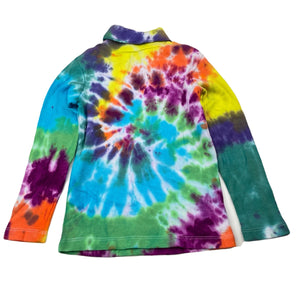 Girls Target, tie dyed stretchy roll neck top / skivvy, EUC, size 3,  