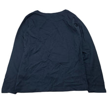 Load image into Gallery viewer, Girls Anko, navy cotton long sleeve tee / top, NEW, size 7,  