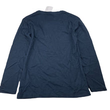 Load image into Gallery viewer, Girls Anko, navy cotton long sleeve tee / top, NEW, size 8,  