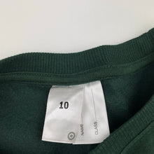 Load image into Gallery viewer, unisex Target, green fleece lined school sweater, EUC, size 10,  