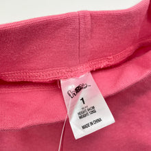 Load image into Gallery viewer, Girls H&amp;T, fleece lined track pants, elasticated, NEW, size 1,  