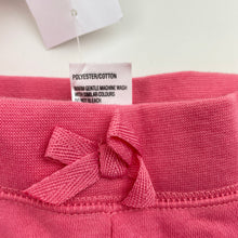 Load image into Gallery viewer, Girls H&amp;T, fleece lined track pants, elasticated, NEW, size 1,  