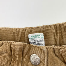 Load image into Gallery viewer, Girls Target, stretch corduroy pants, adjustable, Inside leg: 30.5cm, GUC, size 2,  