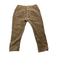 Load image into Gallery viewer, Girls Target, stretch corduroy pants, adjustable, Inside leg: 30.5cm, GUC, size 2,  
