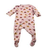 Load image into Gallery viewer, Girls Dymples, cotton zip coverall / romper, FUC, size 0000,  