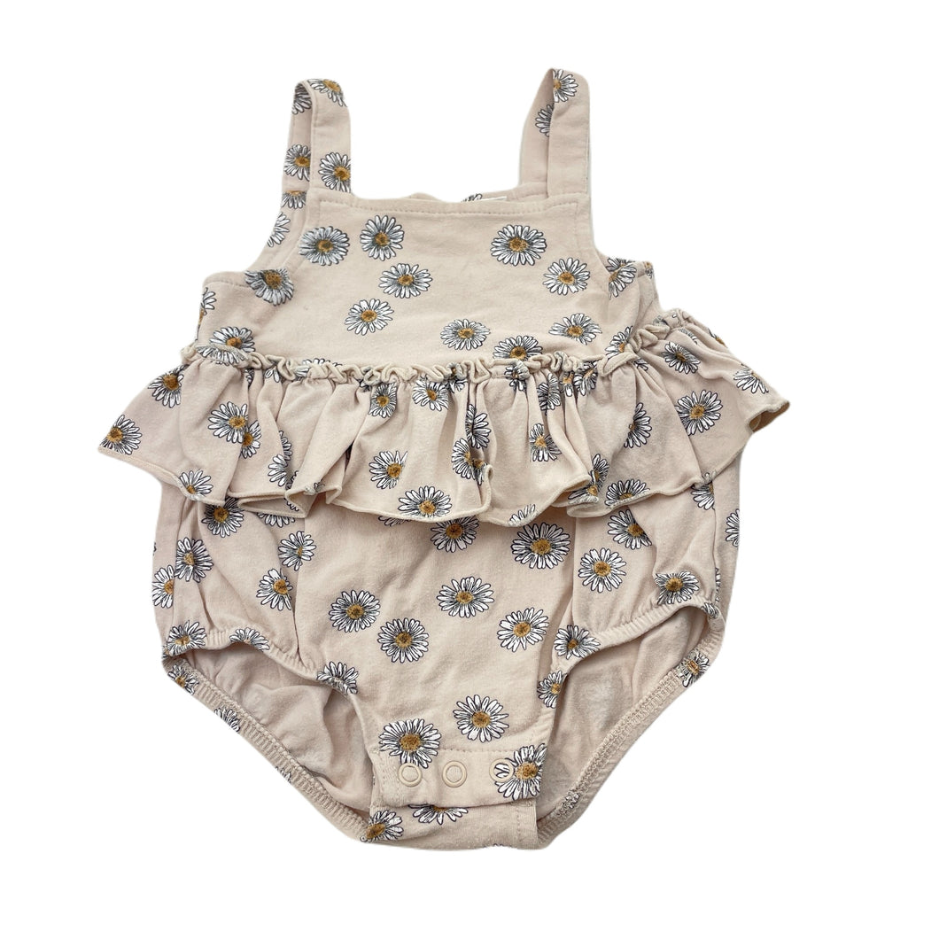 Girls Dymples, floral summer romper, FUC, size 00,  