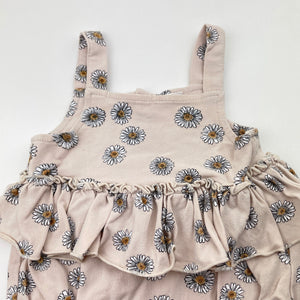 Girls Dymples, floral summer romper, FUC, size 00,  