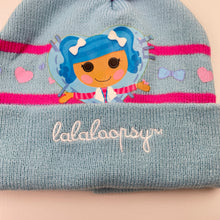 Load image into Gallery viewer, Girls Lalaloopsy, knitted hat/beanie, cracked print, FUC, size 3-6,  