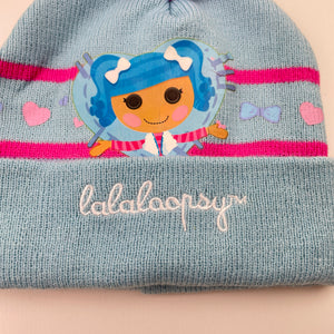 Girls Lalaloopsy, knitted hat/beanie, cracked print, FUC, size 3-6,  