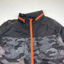 Load image into Gallery viewer, Boys Urban Supply, Camo print lightweight spray jacket, EUC, size 14,  