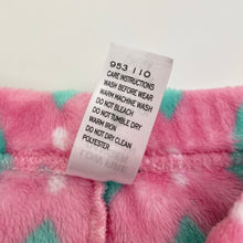 Load image into Gallery viewer, Girls Emerson, fleece winter pyjama pants, EUC, size 8,  