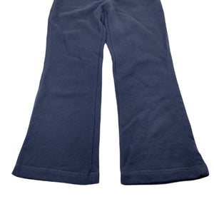 Girls Target, navy fleece lined track pants, Inside leg: 52cm, EUC, size 7,  