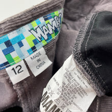 Load image into Gallery viewer, unisex Mambo, lightweight corduroy cotton pants, Inside leg: 70cm, W: 34cm across, GUC, size 12,  