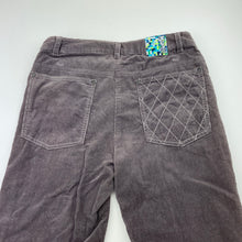 Load image into Gallery viewer, unisex Mambo, lightweight corduroy cotton pants, Inside leg: 70cm, W: 34cm across, GUC, size 12,  