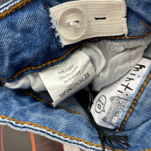 Load image into Gallery viewer, unisex Minti, paint spot stretch denim jeans, adjustable, Inside leg: 59.5cm, NEW, size 10,  