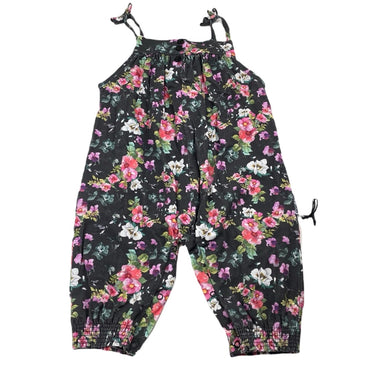 Girls Duke of LONDON, floral summer romper, NEW, size 0,  