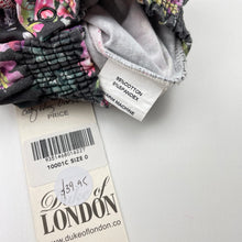 Load image into Gallery viewer, Girls Duke of LONDON, floral summer romper, NEW, size 0,  